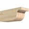 Ekena Millwork Del Monte Rough Sawn Rafter Tail, Douglas Fir, 6"W x 6"H x 16"L RFT06X06X16DEL00RDF - alternate 1